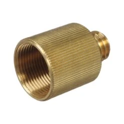 Rycote 047302 5/8 Inch Female To 3/8 Inch Male Brass Stand Adaptor