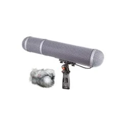 Rycote 086070 Modular Mic Windshield 6 Kit With XLR-5F Connector - Suitable For Stereo Mics From 351-400mm - Gray