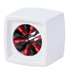 Rycote 107307 Square White Mic Flag For 3/4 To 1 1/2 Inch Diameter Mics