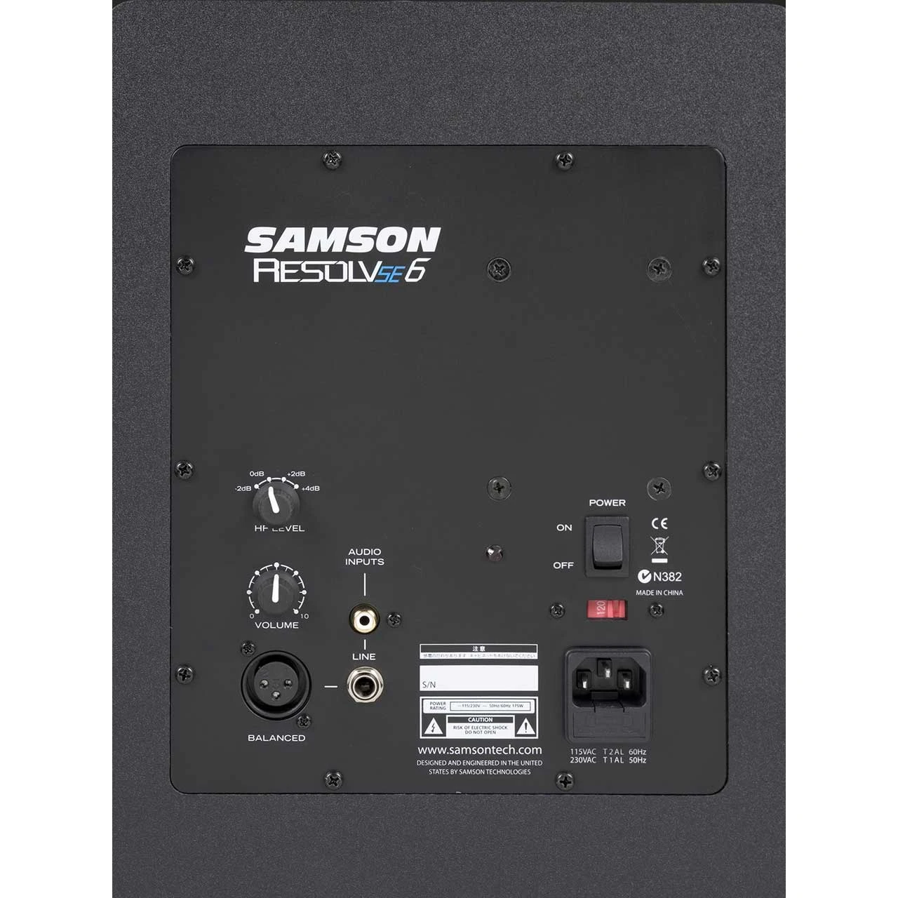 Samson Resolv SE6 6 Inch Active 100 Watt 2-Way Monitor (Single) 2 Samson Resolv SE6 6 Inch Active 100 Watt 2-Way Monitor (Single) - Image 2