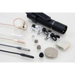 Sanken COS-11D Omni Lavalier Mic Normal Sens Hardwired LEMO 3-Pin Connector For Sennheiser Wireless Transmitters Blk