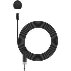 Sennheiser MKE Essential Omni Lavalier Mic (Pre-Polar Condenser) W/ 1.6m Cable - XS & Evolution Wireless - Black