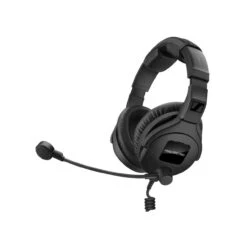 Sennheiser HMD 300 PRO Broadcast Headset Ultra-Linear Headphone Response (Dual Sided 64 Ohm) & Dynamic Hypercardioid Mic