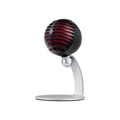 Shure MOTIV MV5 Cardioid USB/Lightning Microphone For Computers And IOS Devices (New Packaging - Black/Red Foam)