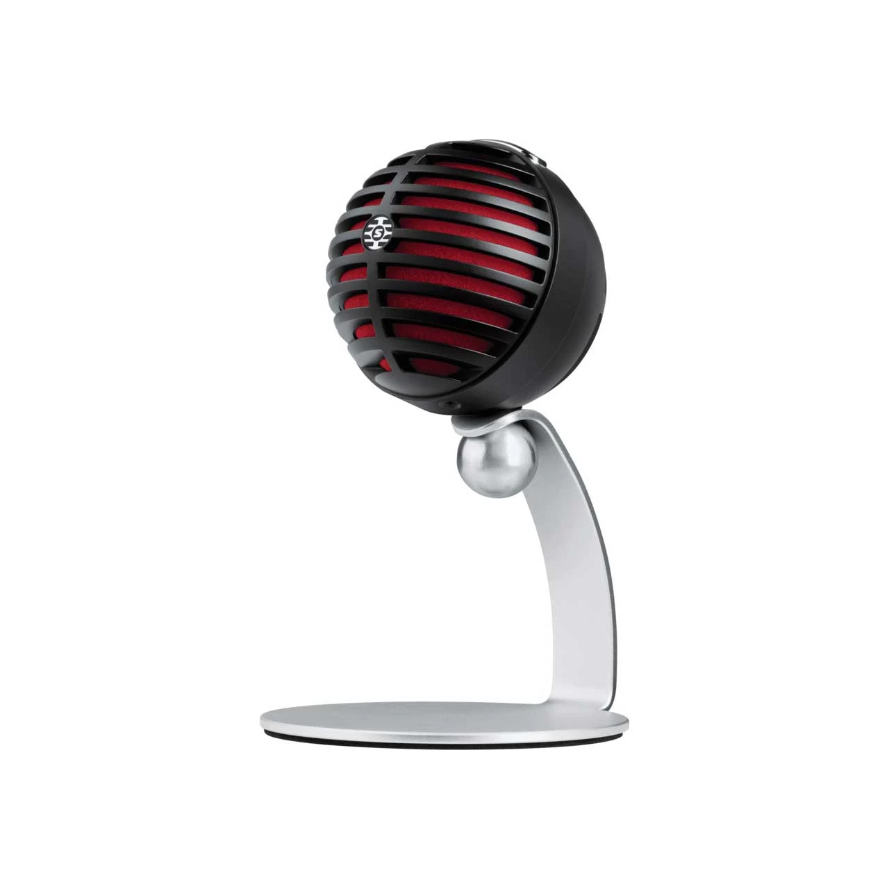 Shure MOTIV MV5 Cardioid USB/Lightning Microphone For Computers And IOS Devices (New Packaging - Black/Red Foam) 1 Shure MOTIV MV5 Cardioid USB/Lightning Microphone For Computers And IOS Devices (New Packaging - Black/Red Foam)