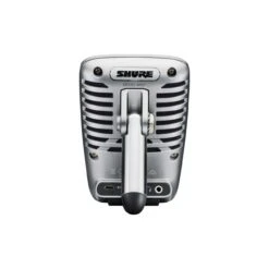 Shure MV51-DIG Large Diaphragm Condenser USB Microphone With ShurePlus MOTIV Audio App - Silver -Microphone Shop SH MV51 DIG 3