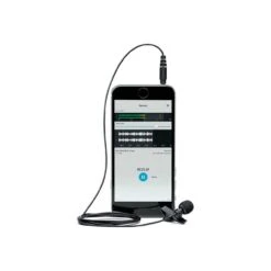 Shure MVL-3.5MM Clip-on Microphone With ShurePlus MOTIV Audio App - Black -Microphone Shop SH MVL 3 5MM 3