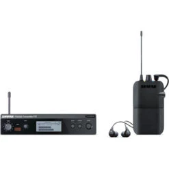 Shure PSM 300 Stereo Personal In Ear Monitor System With SE112-GR Earphones - J13 Band 566.17 - 589.85 MHz
