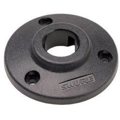 Shure RPM640 Locking Mounting Flange For Microflex And Easyflex Gooseneck Microphones - Black