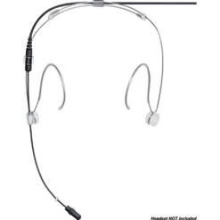 Shure RPMDH5B/O-MTQG Replacement Microphone Boom Arm For DH5 DuraPlex Headsets - Black -TA4F ( MTQG) Connector