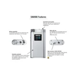 Shure SHA900-US Portable Headphone Listening Amplifier - Li-Ion 7 Shure SHA900-US Portable Headphone Listening Amplifier - Li-Ion -Microphone Shop SH SHA900 US 2