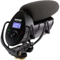 Shure VP83F LensHopper Camera-Mount Shotgun Condenser Mic With Flash Recorder