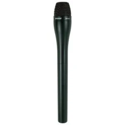 Shure SM63LB Dynamic Handheld ENG Microphone With Extended Handle - Black