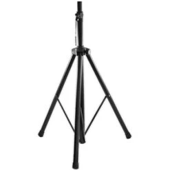 Connect Speaker Stand Aluminum Tripod Base 44-80in Height Black