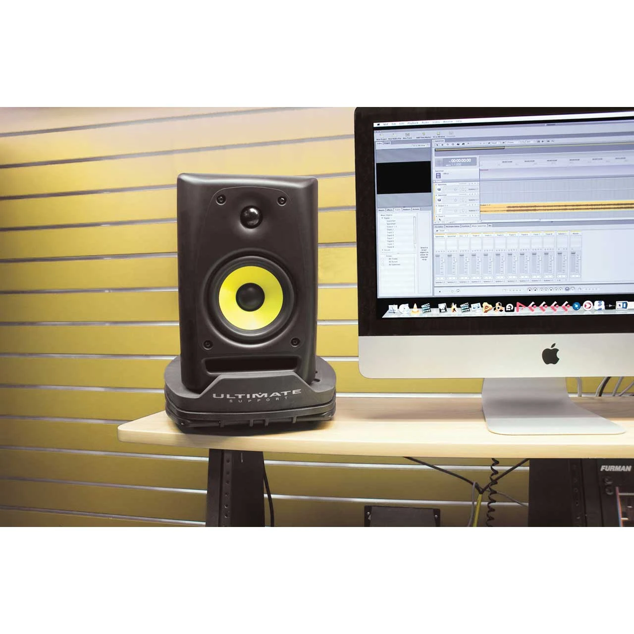 Ultimate Support MS-80 Studio Monitor Stand Pair 3 Ultimate Support MS-80 Studio Monitor Stand Pair - Image 3