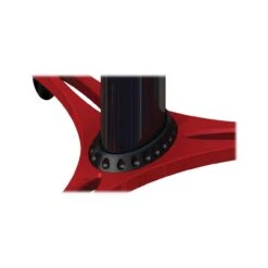 Ultimate Support MS-90-45R 45 Inch Column Studio Monitor Stand - Pair - Red -Microphone Shop ULT MS 90 45R 2