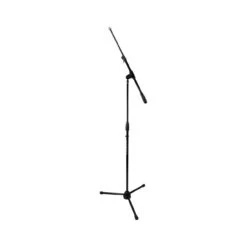 Ultimate Support PRO-R-T-T Pro Series R Microphone Stand With Quarter-Turn Clutch - Reinforced Plastic Tripod Base/Stand