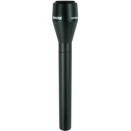 Shure VP64A Dynamic Omnidirectional Handheld Video Broadcast ENG Microphone 200 Mm (7-7/8 Inch) Long 1 Shure VP64A Dynamic Omnidirectional Handheld Video Broadcast ENG Microphone 200 Mm (7-7/8 Inch) Long