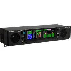 Wohler IAM2-8 2RU Dual Screen 8 Channel Dual Input 3G/HD/SD-SDI Rackmount Audio Monitor With Touch Screen Controls