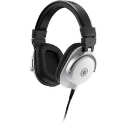 Yamaha HPH-MT5W Monitor Headphones 51 Ohm 100dB 20 Hz-20kHz W/ 40mm Driver - 1/4 In Adapter & Carry Bag Included - White