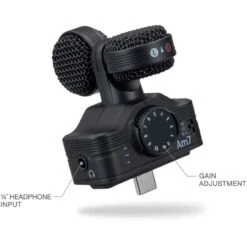 ZOOM AM7 High-quality Mid-side USB Stereo Microphone For Android 10 Or Later - USB-C & Stereo Mini Jack - 120 DBSPL -Microphone Shop ZOOM AM7 4